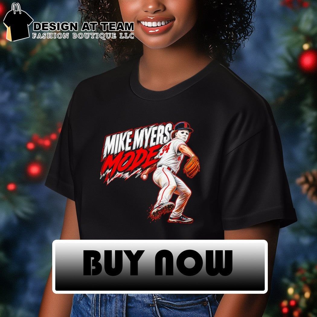 Red Sox Baseball Mike Myers Mode Graphic shirt