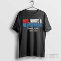 Red White And Blueberries Charlie Kirk 1993 2025 T Shirt Sweater