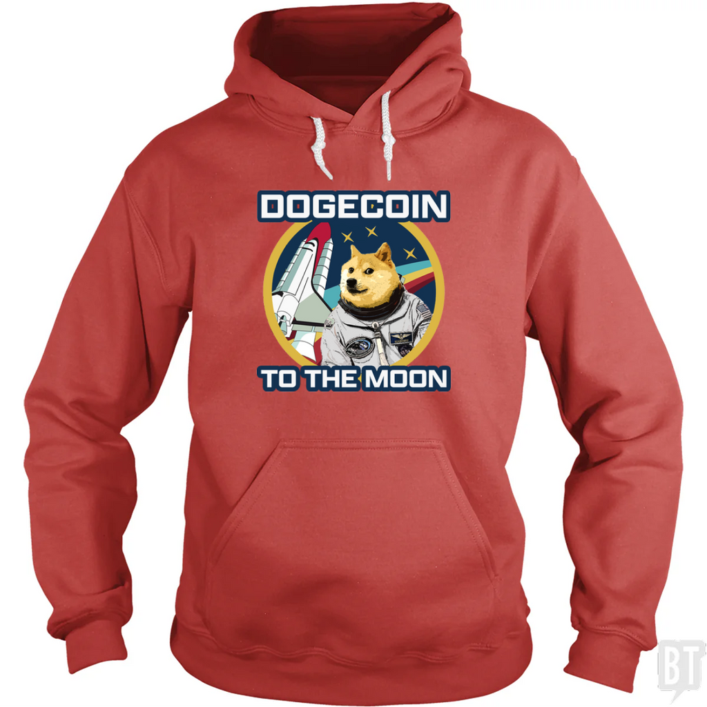 Dogecoin to the Moon Hoodie