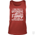 You Find It Offensive Tank Top