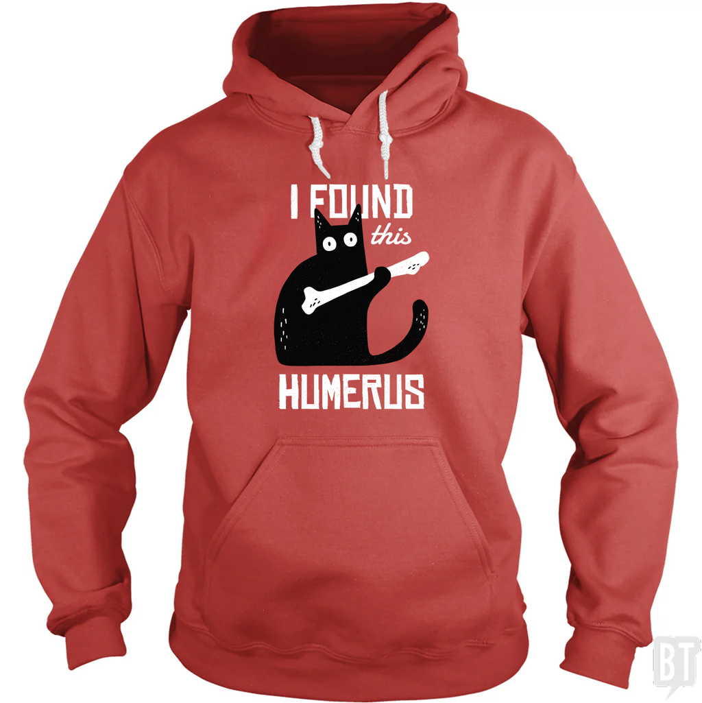 Funny Cat with a Bone Hoodie