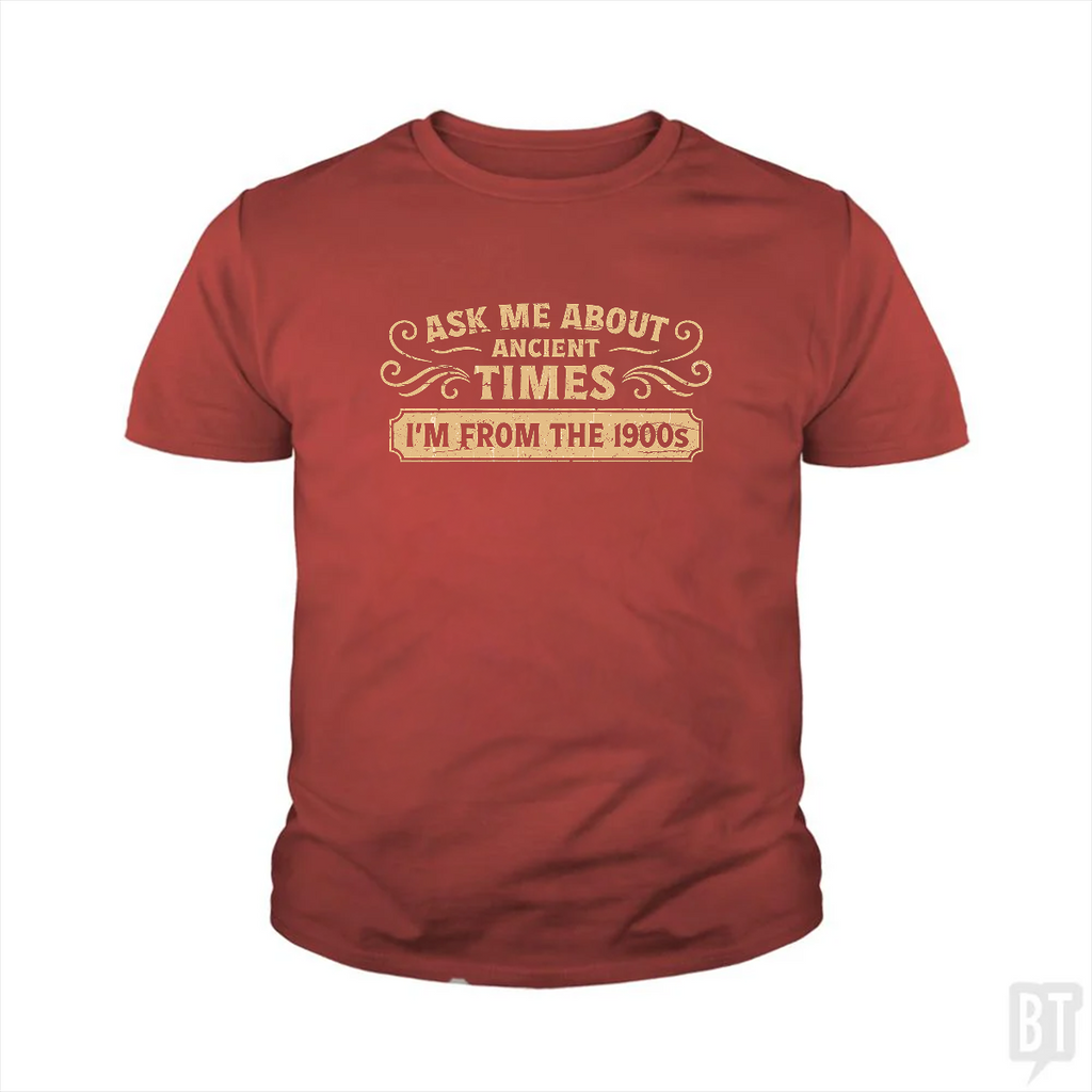 Ask Me About Ancient Kids Shirt