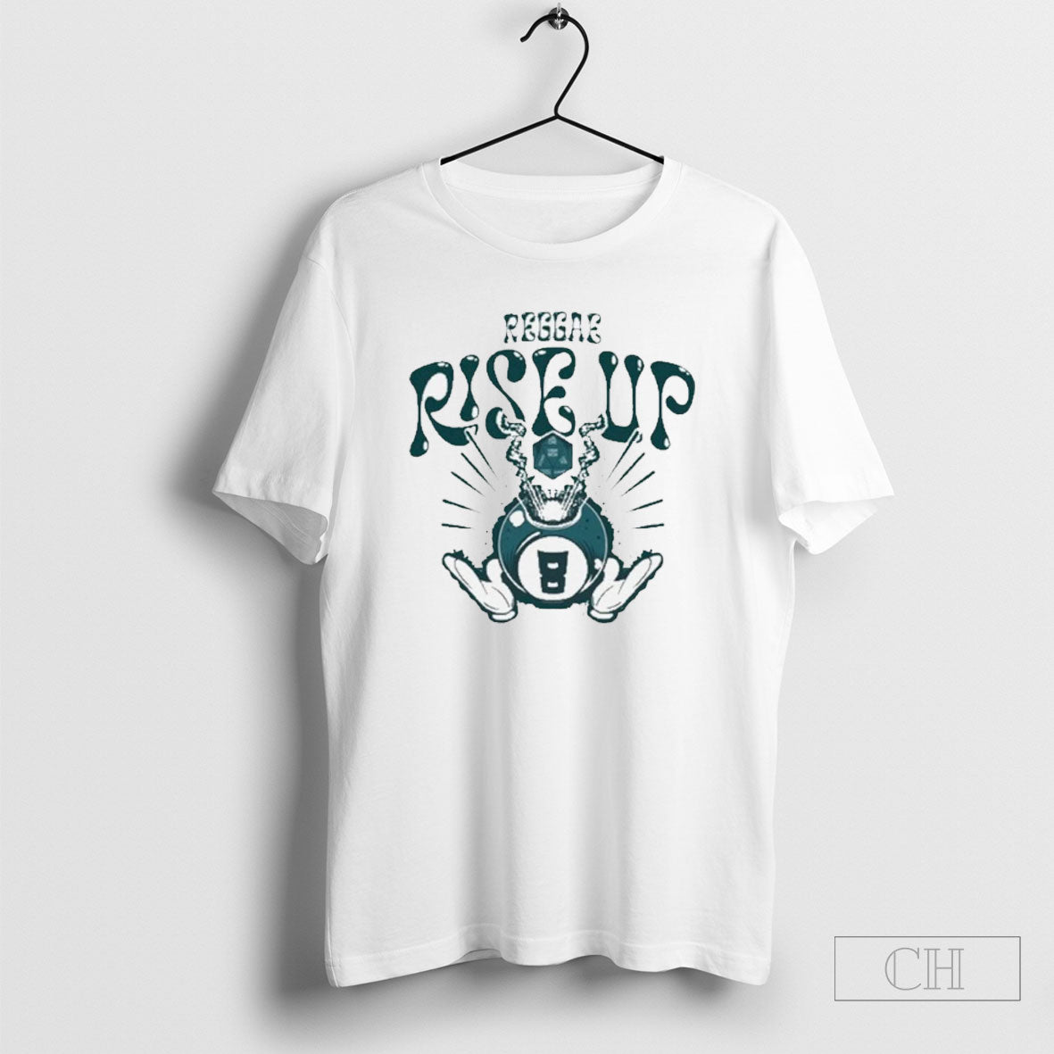 Reggae Rise Up Oregon 8 Ball Shirt Tee