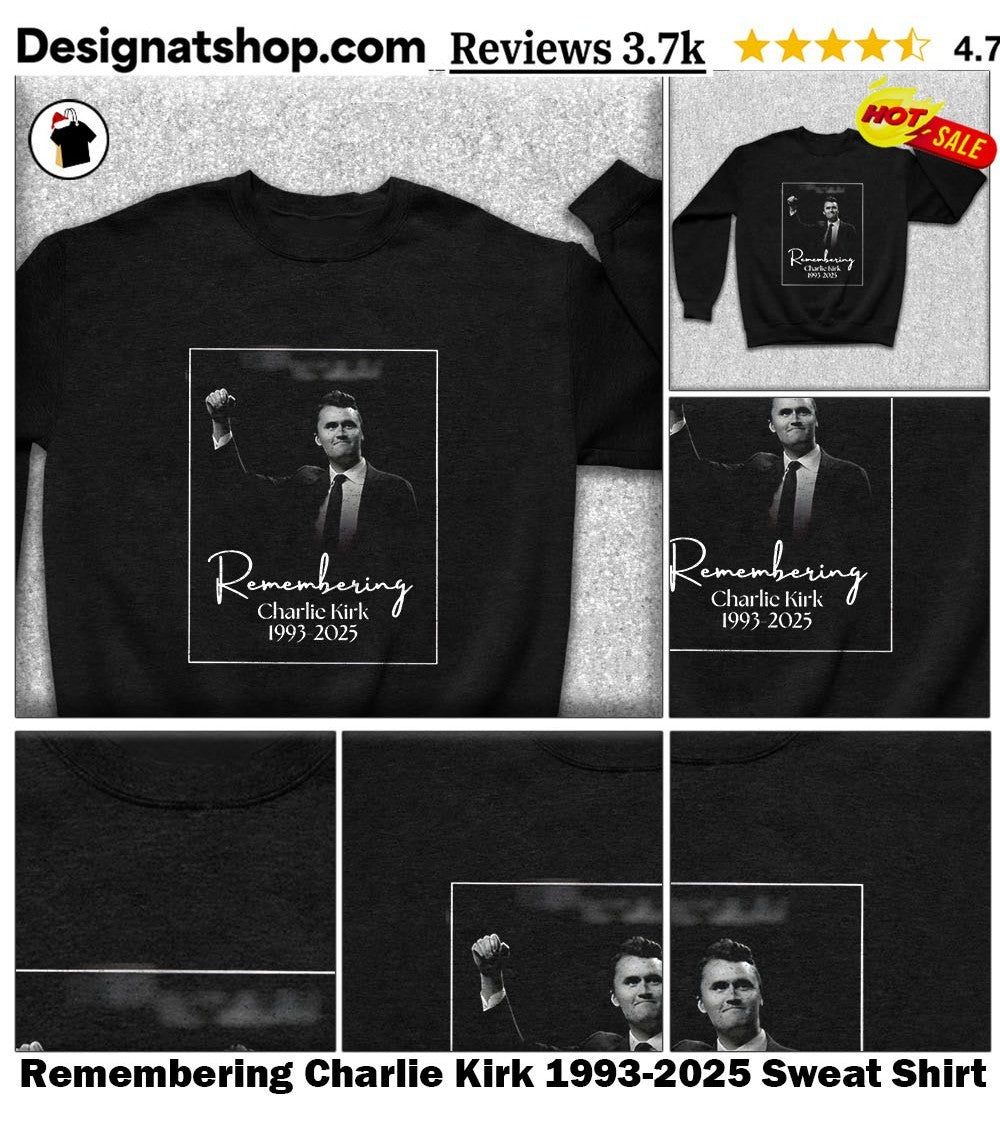 Remembering Charlie Kirk 1993-2025 shirt