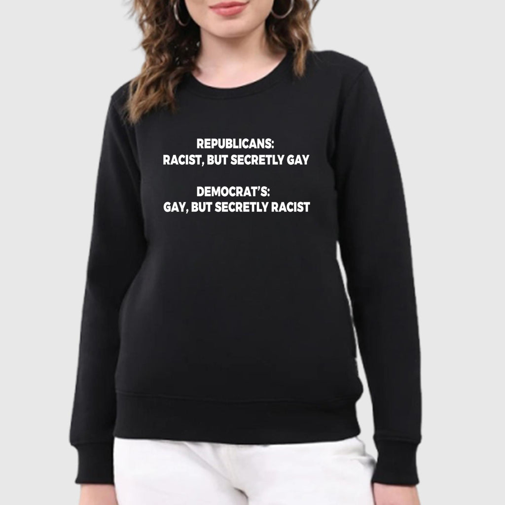 Republicans Racist But Secretly Gay Shirt