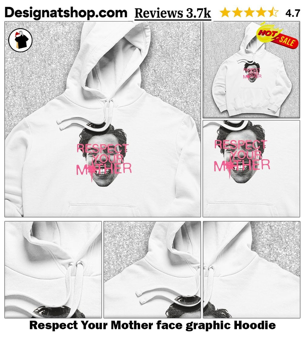 Respect Your Mother face graphic shirt