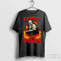 Respect Women Knight Graphic T Shirt Jpg