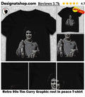 Retro 90s Tim Curry Graphic rest in peace shirt
