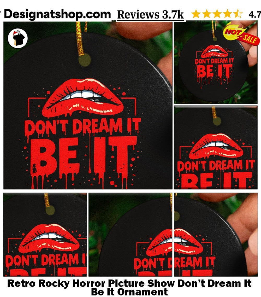 Retro Rocky Horror Picture Show Don’t Dream It Be It shirt