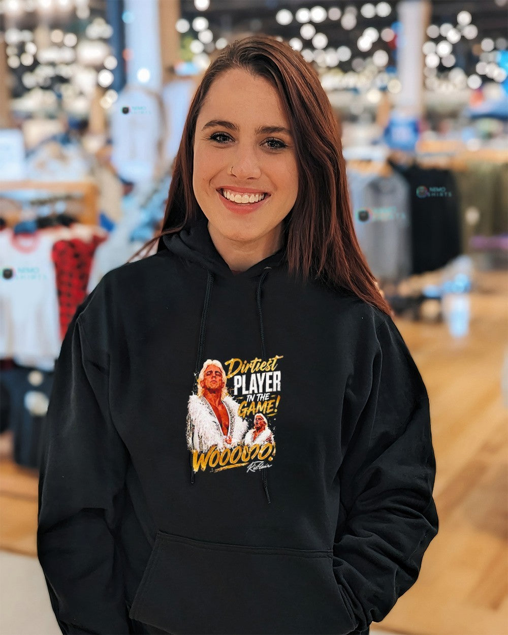 Ric Flair dirtiest player in the game woooo shirt