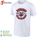 Richmond Flying Squirrels hot dog flamingo shirt