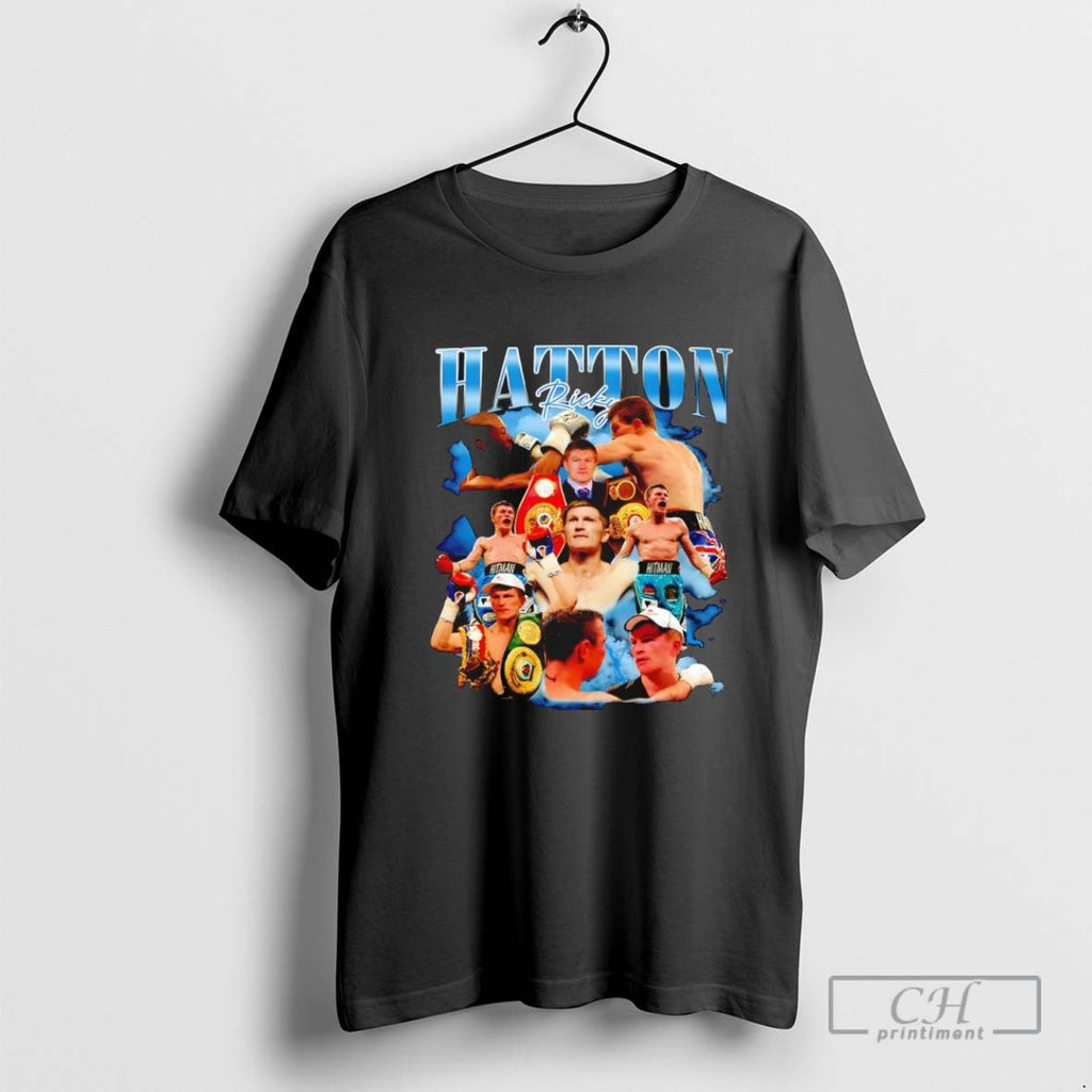 Ricky Hatton The Hitman And The Peoples Champion T Shirt Sweater