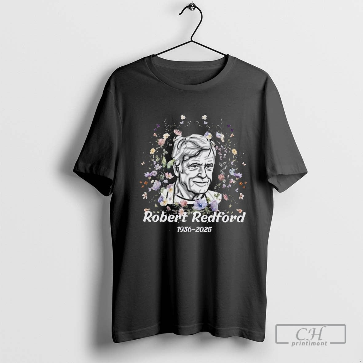 Robert Redford Pencil Drawing 1936 2025 T Shirt Sweater