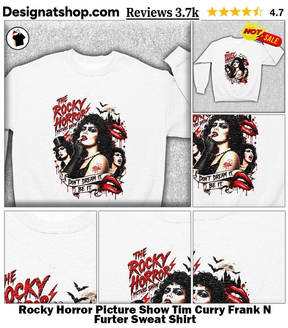 Rocky Horror Picture Show Tim Curry Frank N Furter shirt