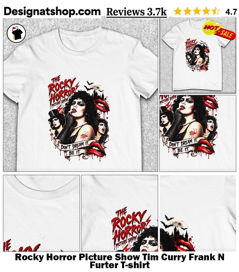 Rocky Horror Picture Show Tim Curry Frank N Furter shirt