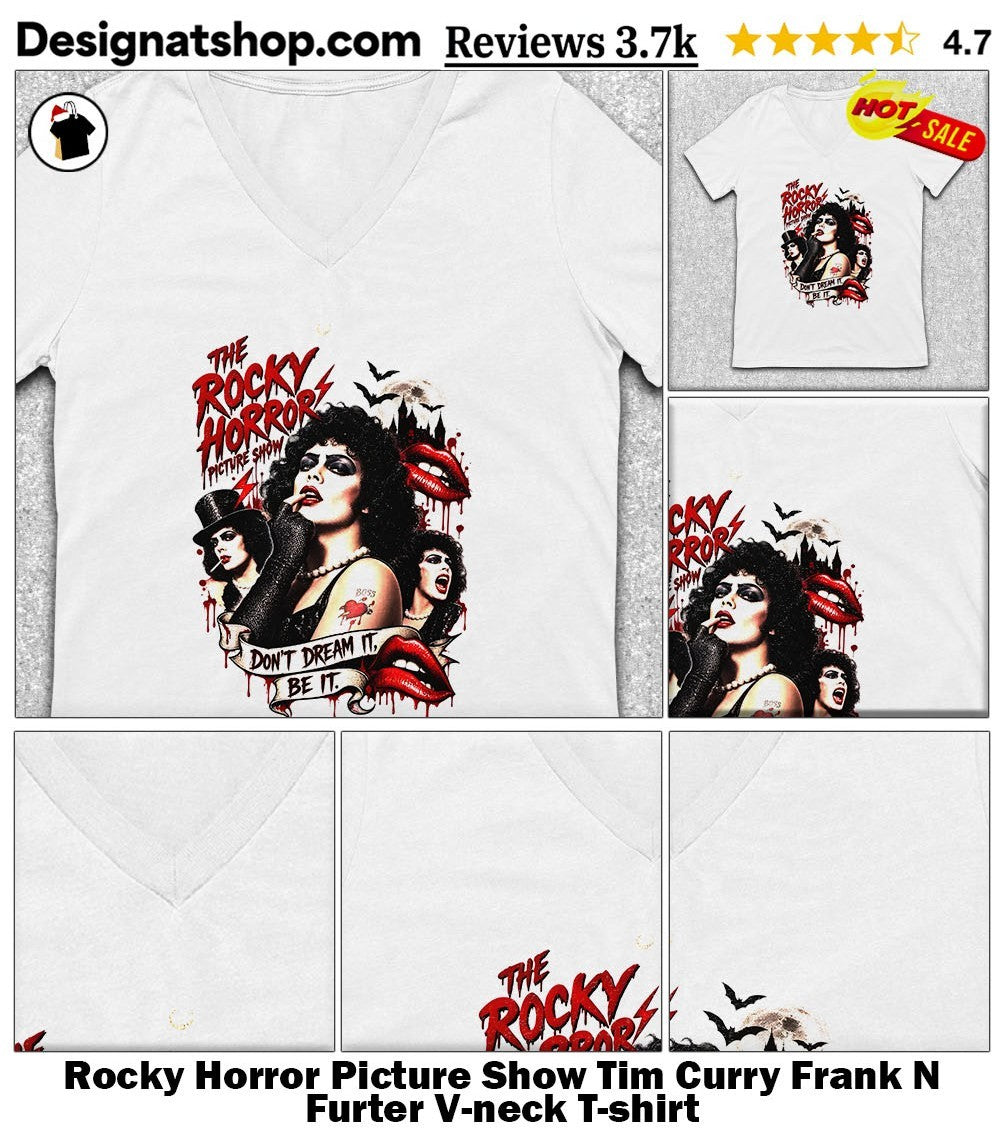 Rocky Horror Picture Show Tim Curry Frank N Furter shirt