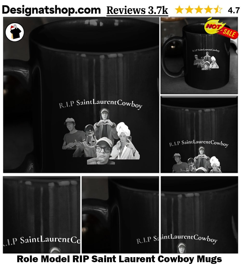 Role Model RIP Saint Laurent Cowboy shirt