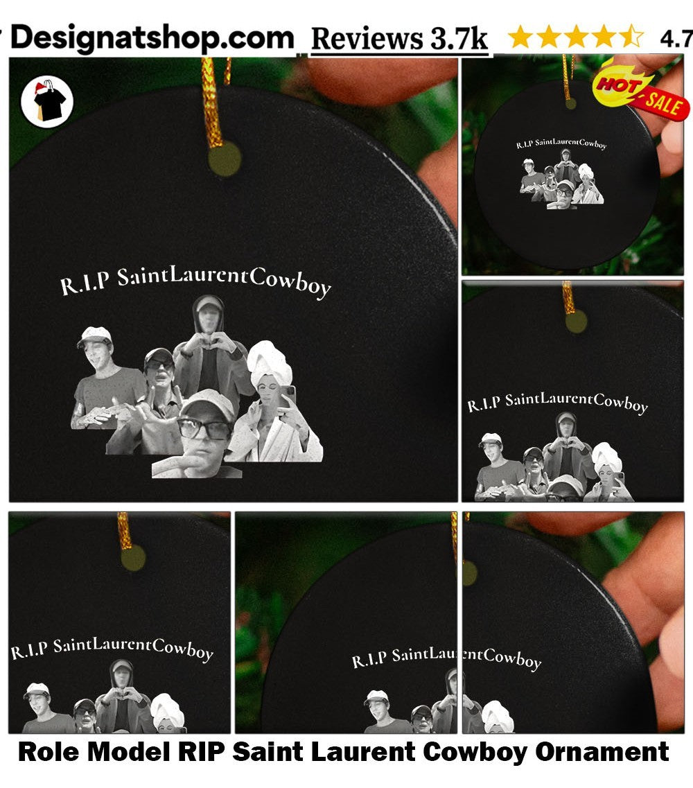 Role Model RIP Saint Laurent Cowboy shirt