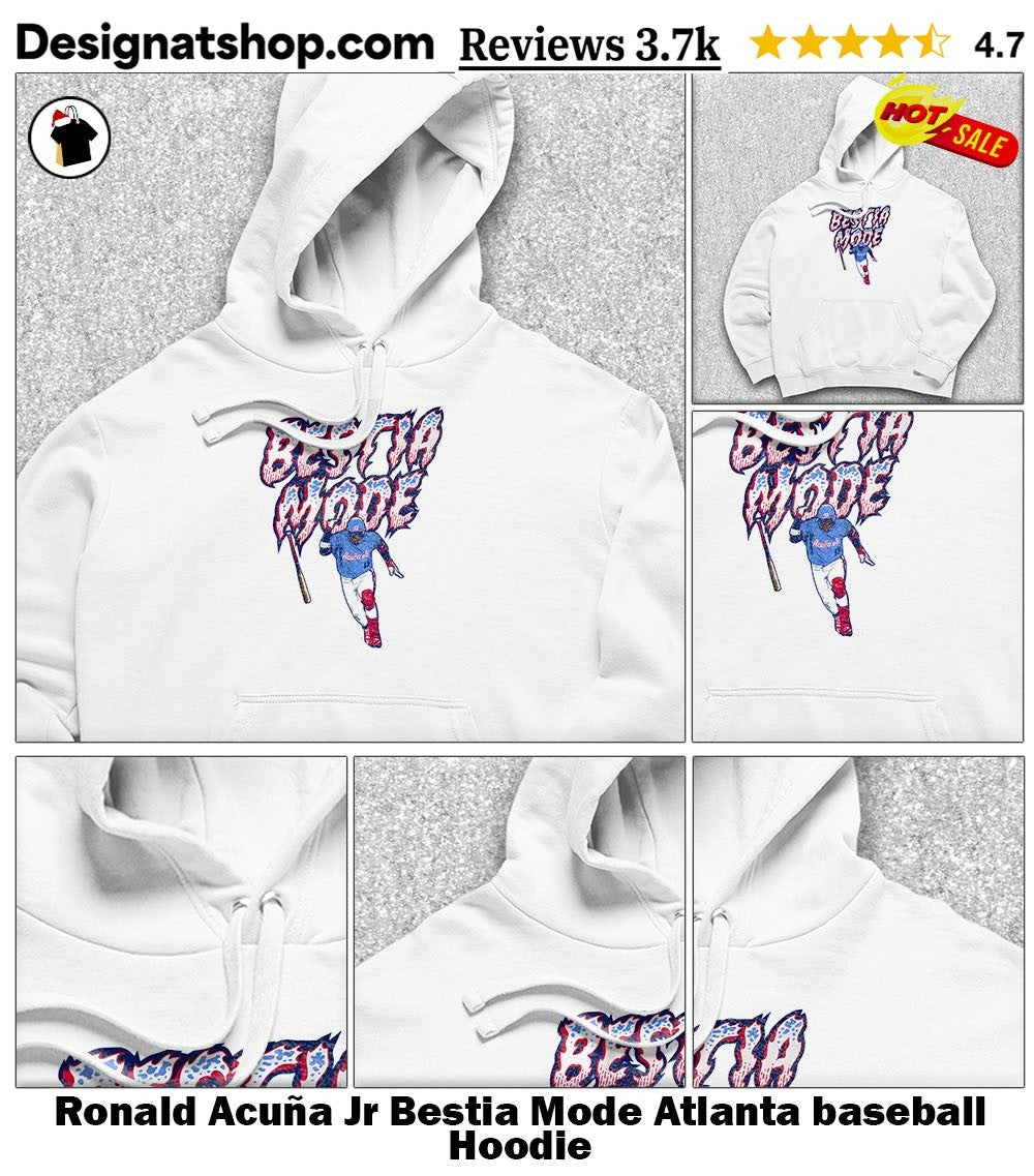Ronald Acuña Jr Bestia Mode Atlanta baseball shirt