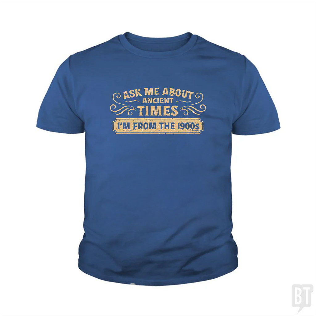 Ask Me About Ancient Kids Shirt