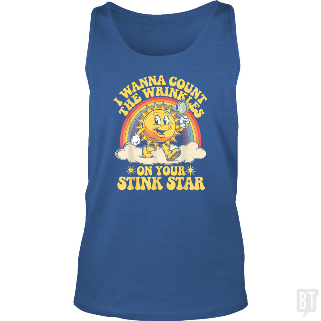 I Wanna Count the Wrinkles Tank Top