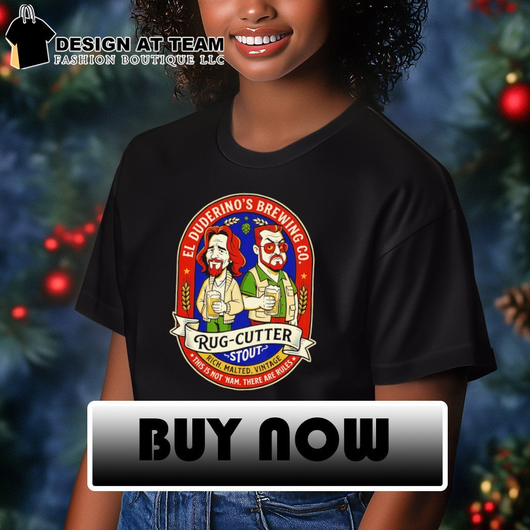 Rug Cutter Stout El Duderino’s Brewing Co shirt