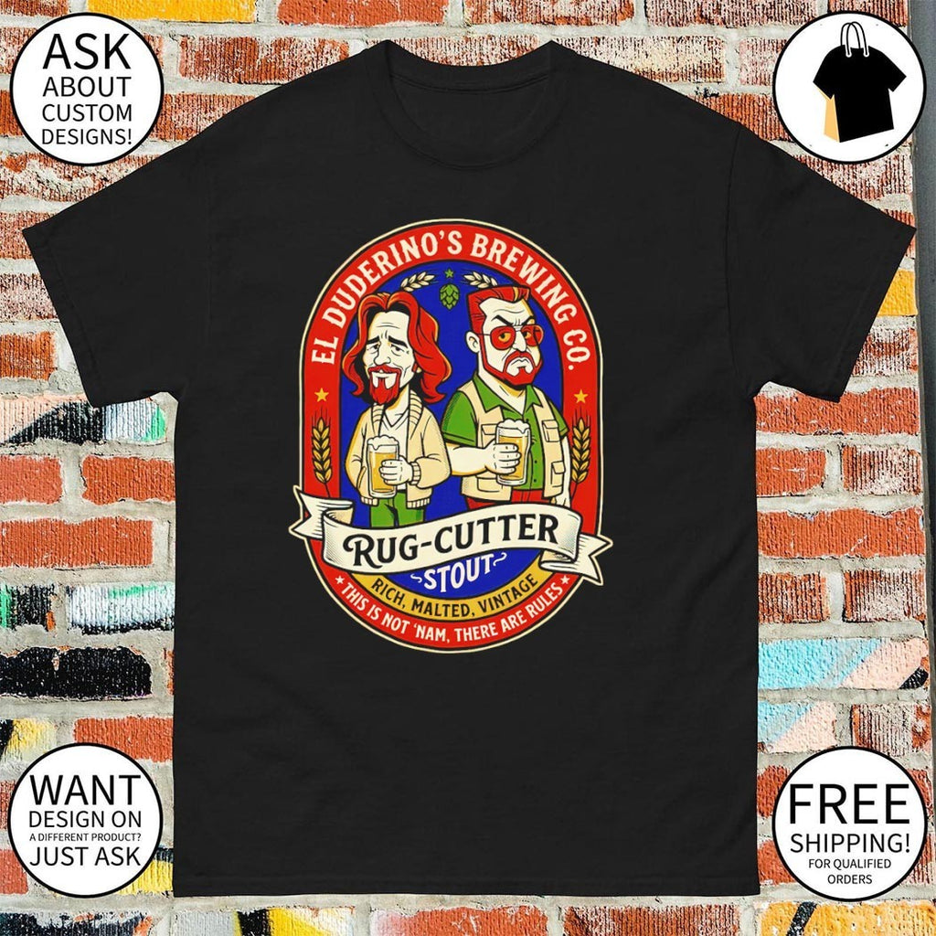 Rug Cutter Stout El Duderino’s Brewing Co shirt