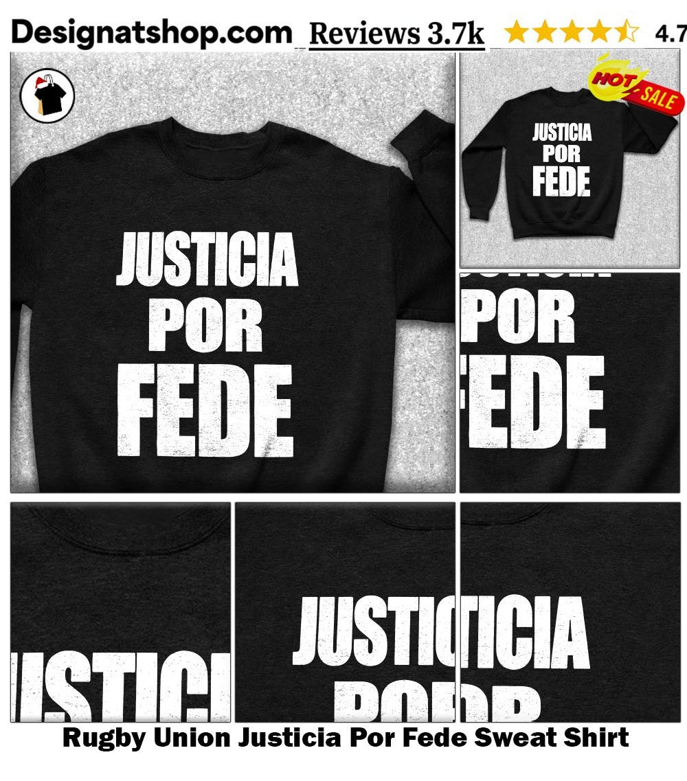 Rugby Union Justicia Por Fede shirt