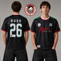 Rush Mexico City Fifty Something Tour 2026 Exclusive Merch On June 18 And 20 Soccer Jersey