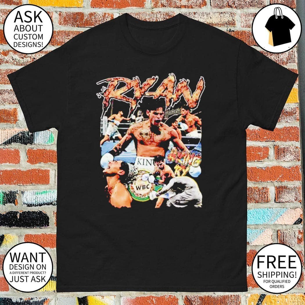 Ryan Garcia Vintage Boxing grahic shirt