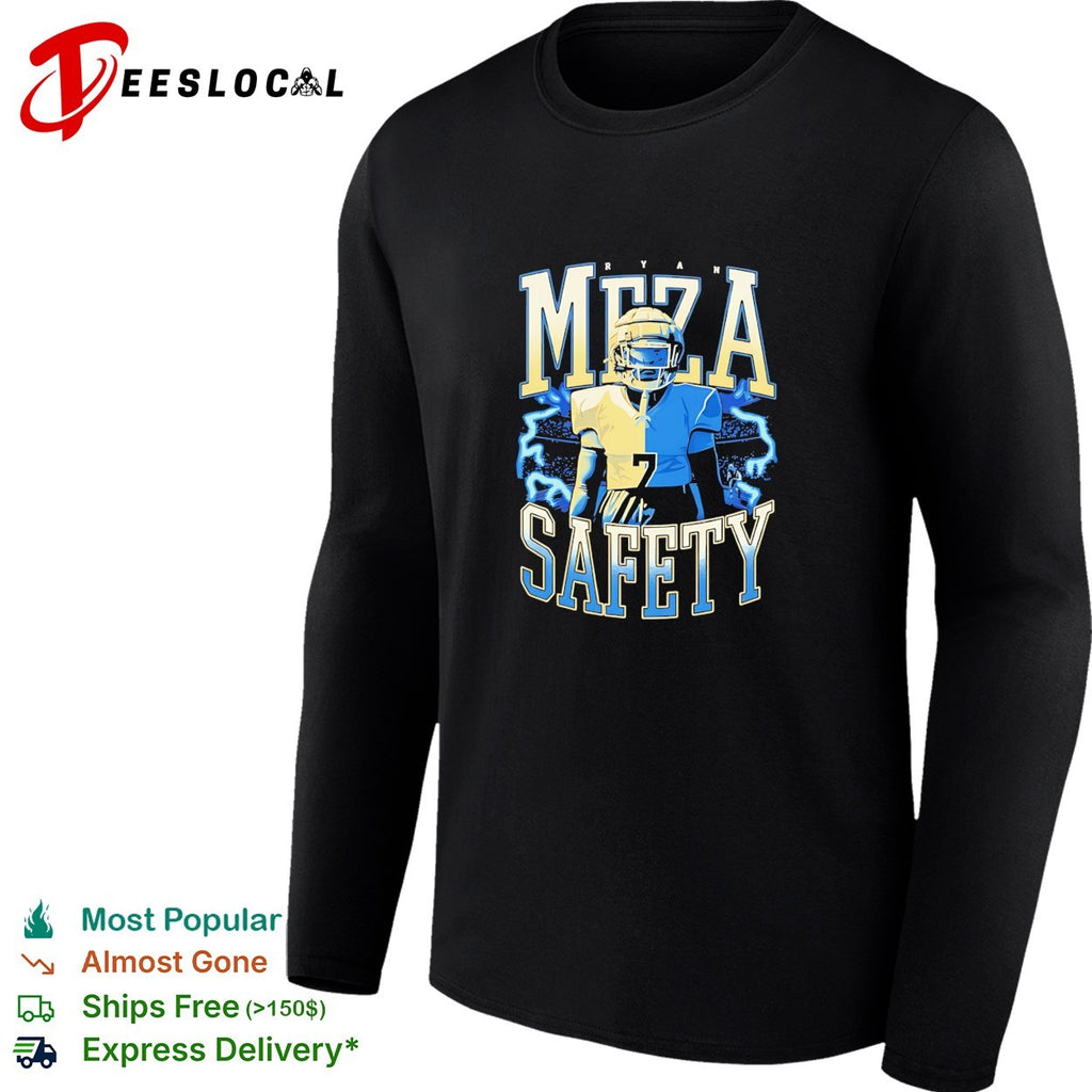 Ryan Meza Safety Football Player athlete vintage shirt