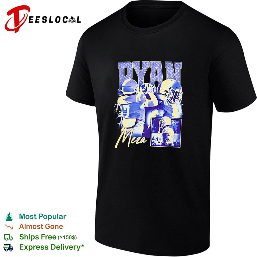 Ryan Meza Safety football player graphic shirt