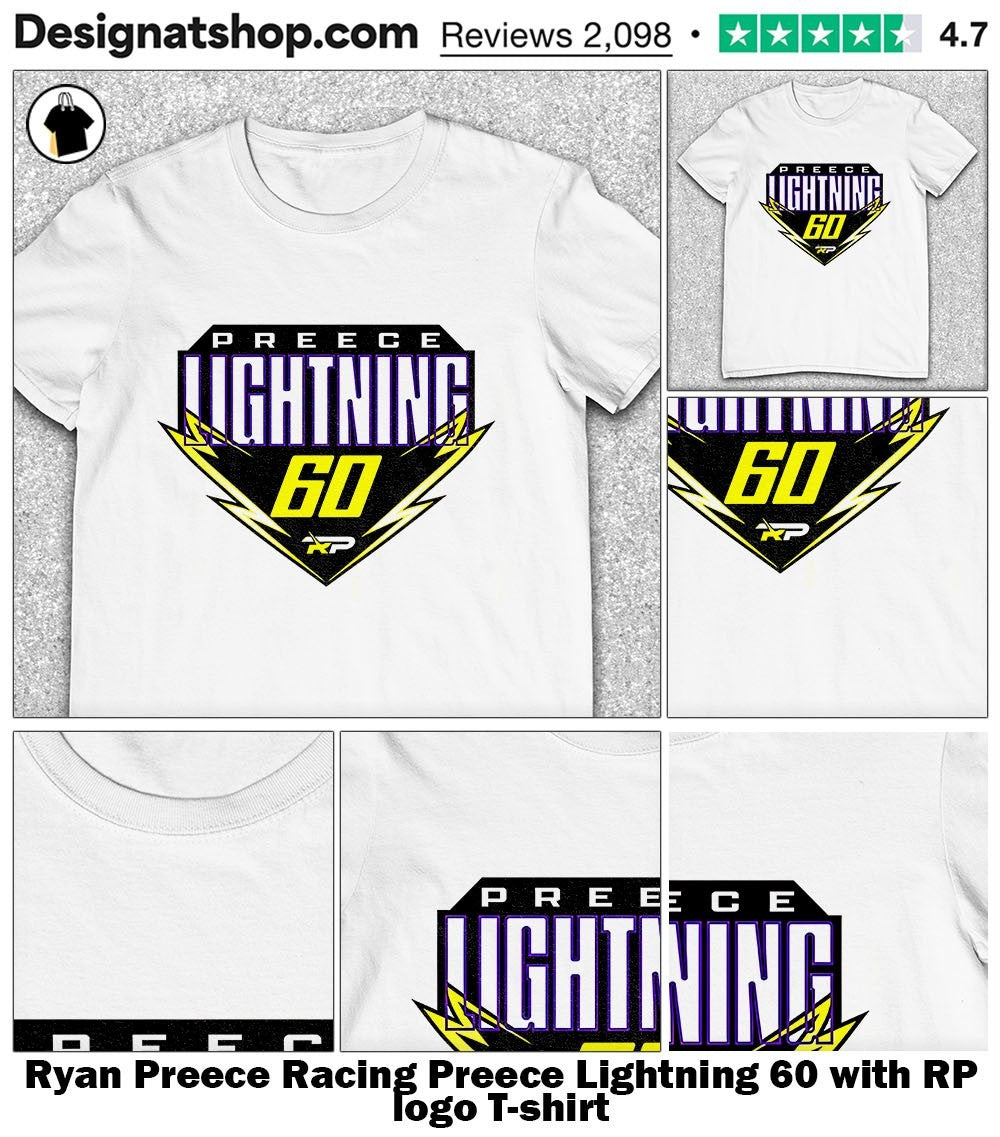 Ryan Preece Racing Preece Lightning 60 with RP logo shirt