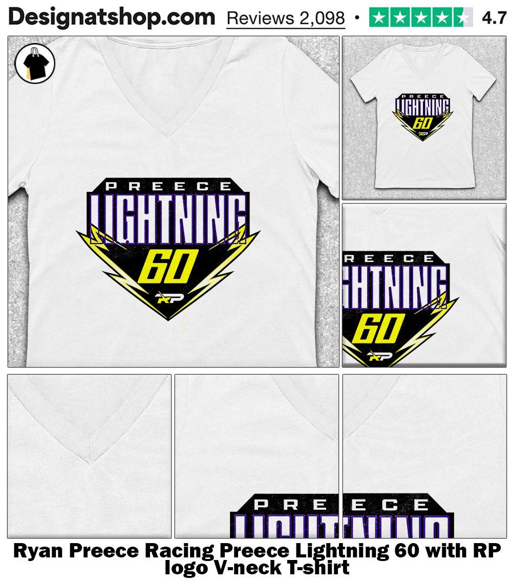 Ryan Preece Racing Preece Lightning 60 with RP logo shirt