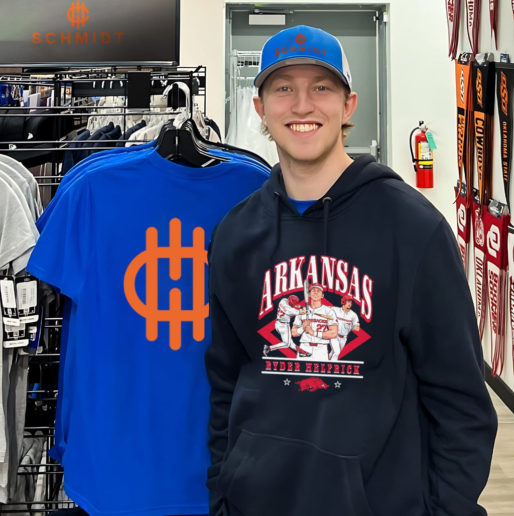 Ryder Helfrick Arkansas Razorbacks Baseball shirt