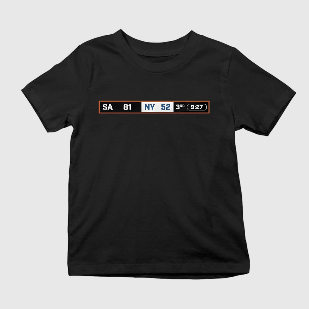 SA Vs NY 81-52 Shirt