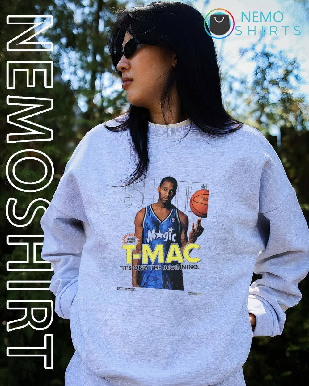 SLAM T-Mac Tracy McGrady it’s only the beginning shirt