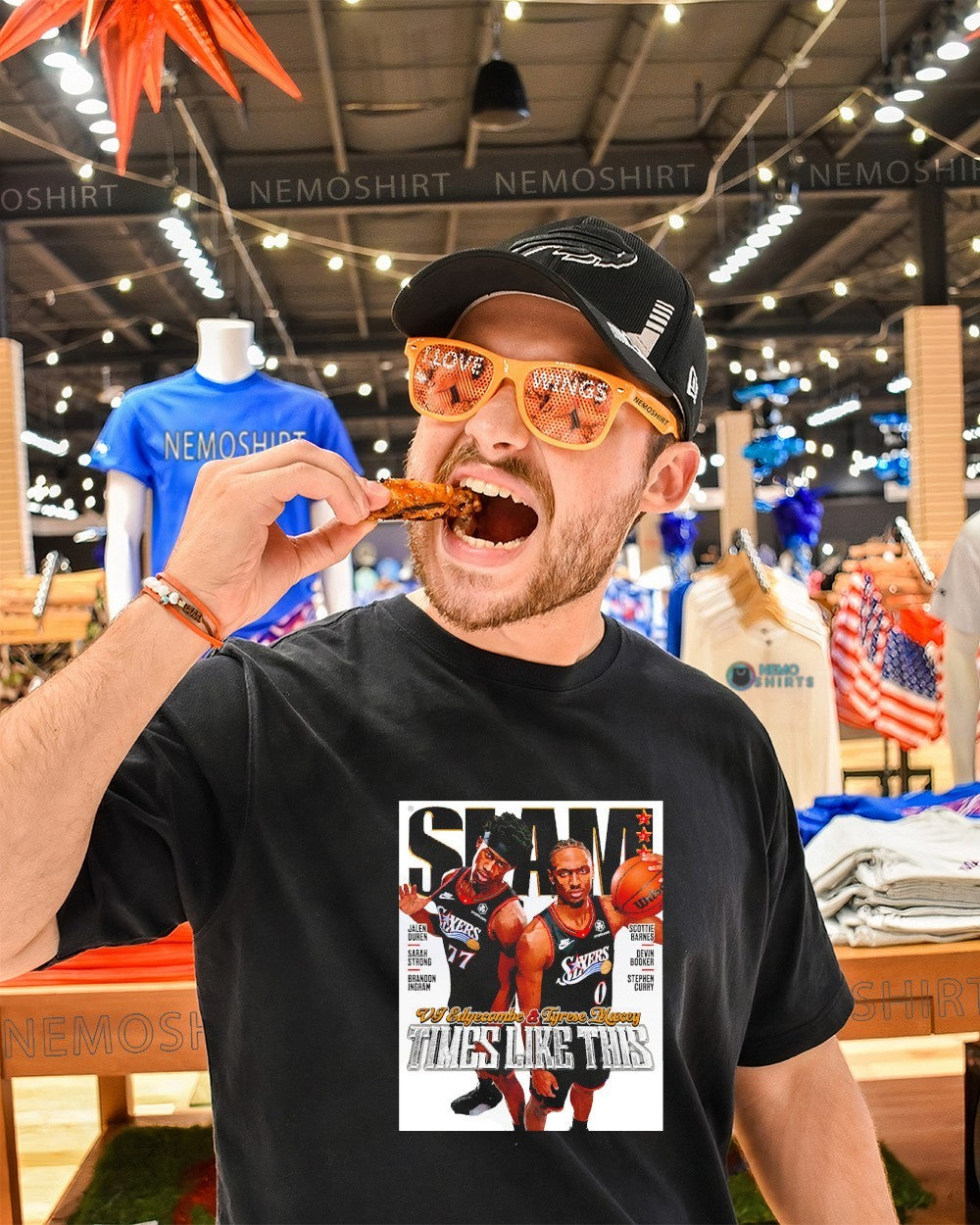 SLAM Philadelphia Sixers VJ Edgecombe and Tyrese Maxey times like this shirt
