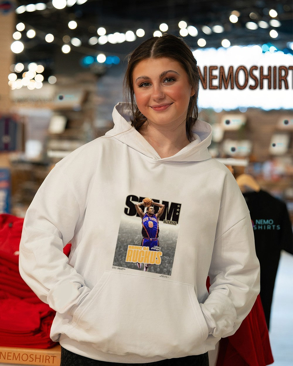 SLAM icons bring da ruckus Latrell Sprewell shirt