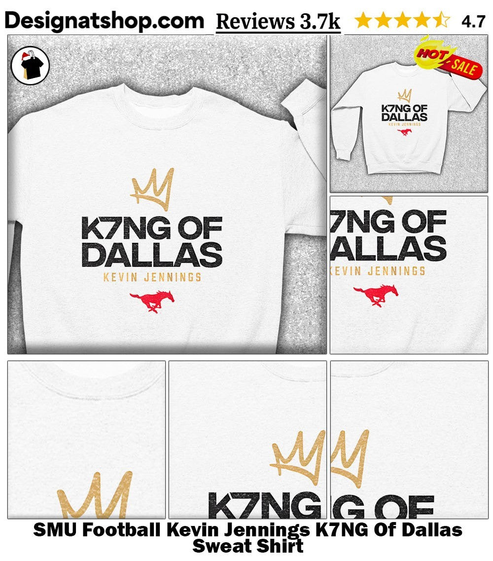 SMU Football Kevin Jennings K7NG Of Dallas shirt