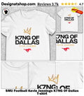 SMU Football Kevin Jennings K7NG Of Dallas shirt
