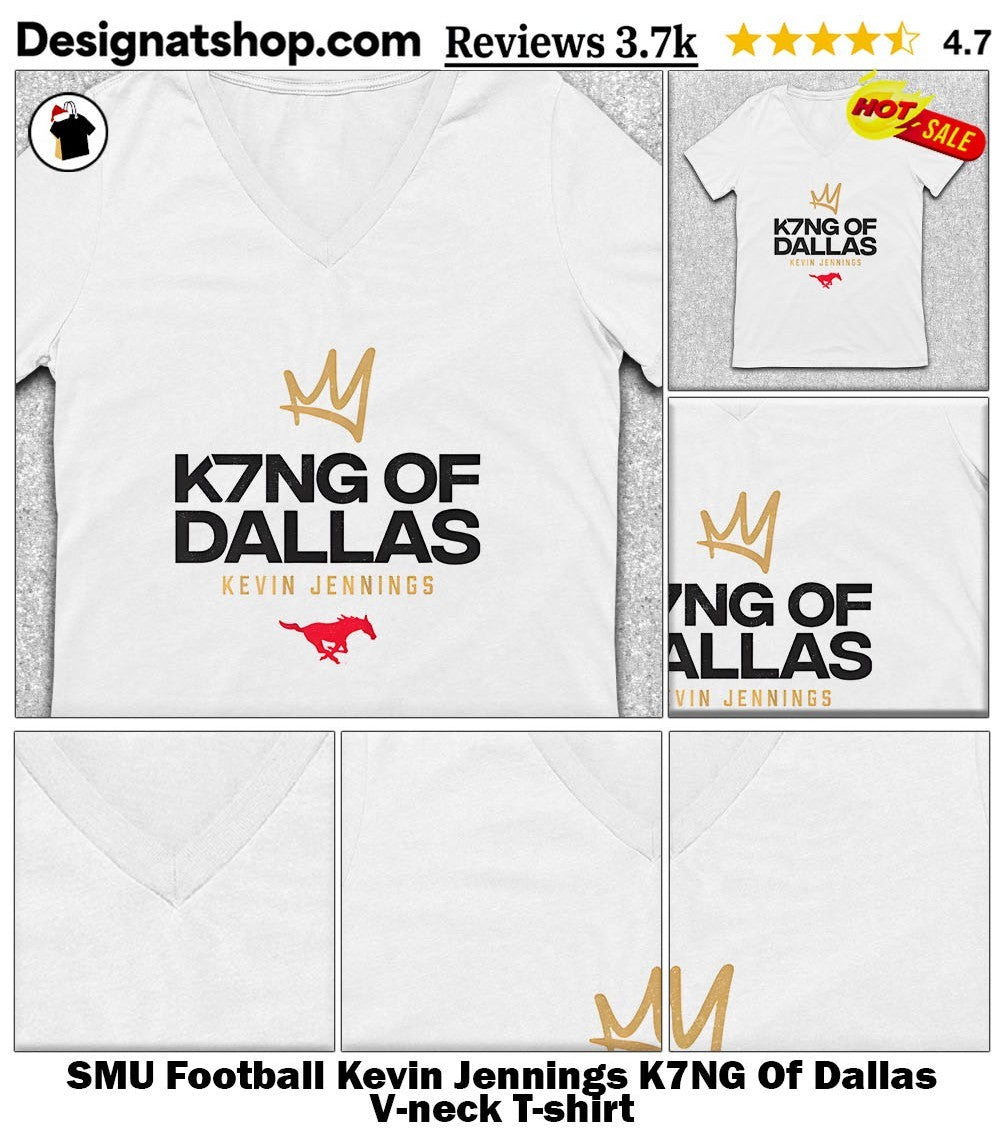 SMU Football Kevin Jennings K7NG Of Dallas shirt
