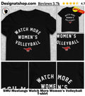 SMU Mustangs Watch More Women’s Volleyball shirt
