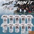 STRAY KIDS RUN IT WORLD TOUR 2026 Edition Baseball Jersey