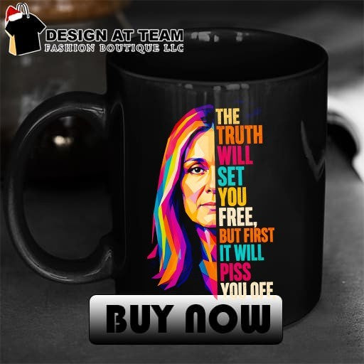 Samantha Bee Portrait the truth will set you free but first it will piss you off shirt