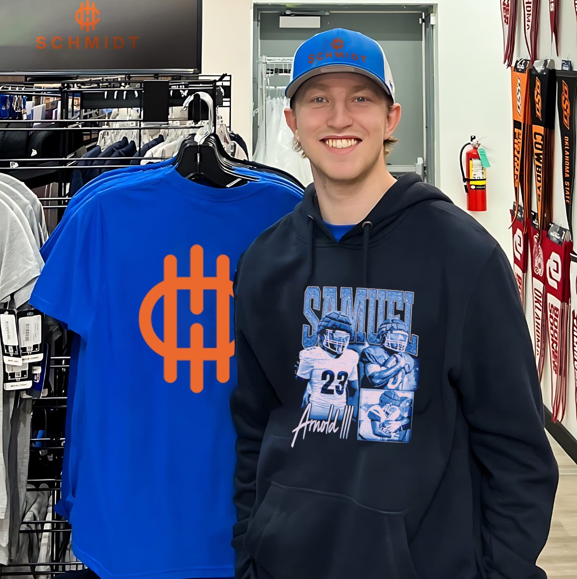 Samuel Arnold III Football Player athlete shirt