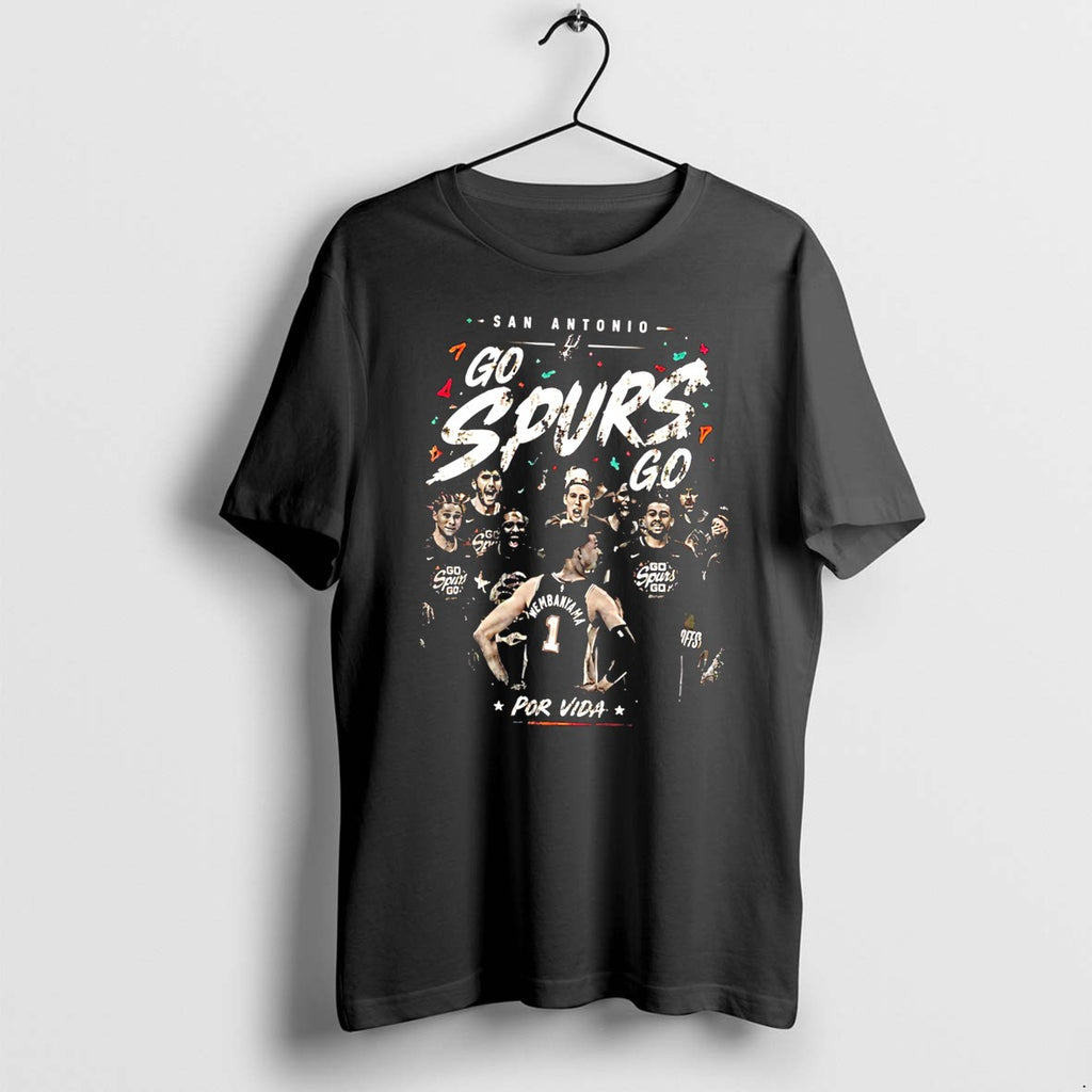 San Antonio Spurs Wembanyama Por Vida Go Spurs Tee Tshirts Sweater Hoodie Jpg