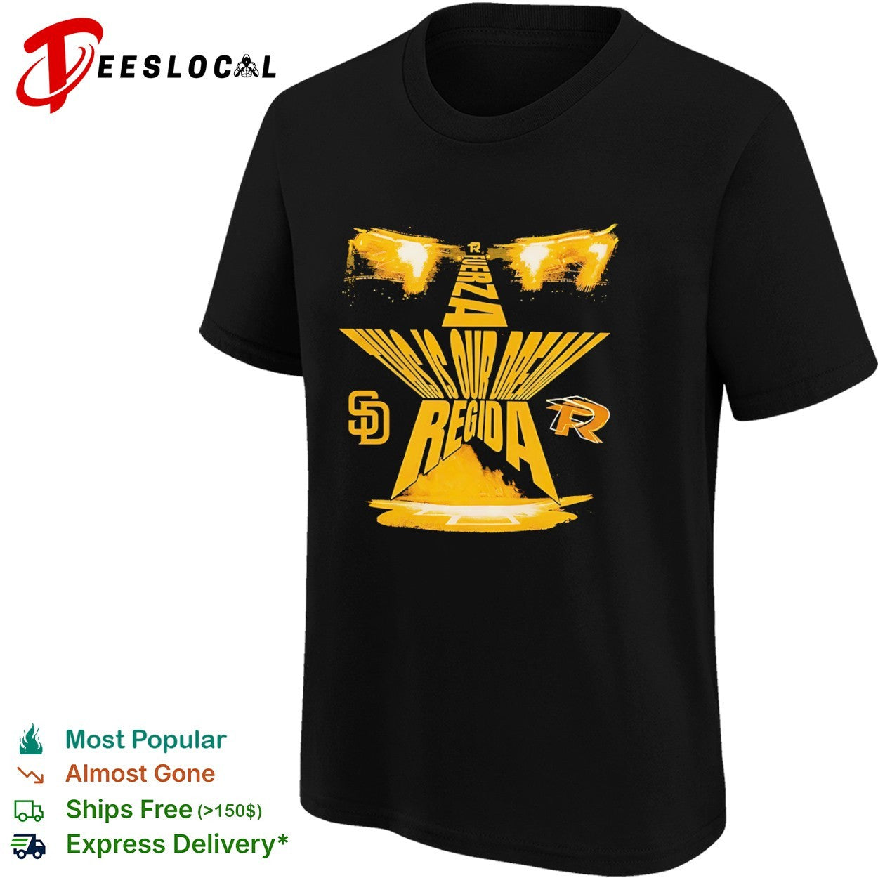 San Diego Padres Fuerza Regida This is Our Dream Official MLB Sportiqe Shirt