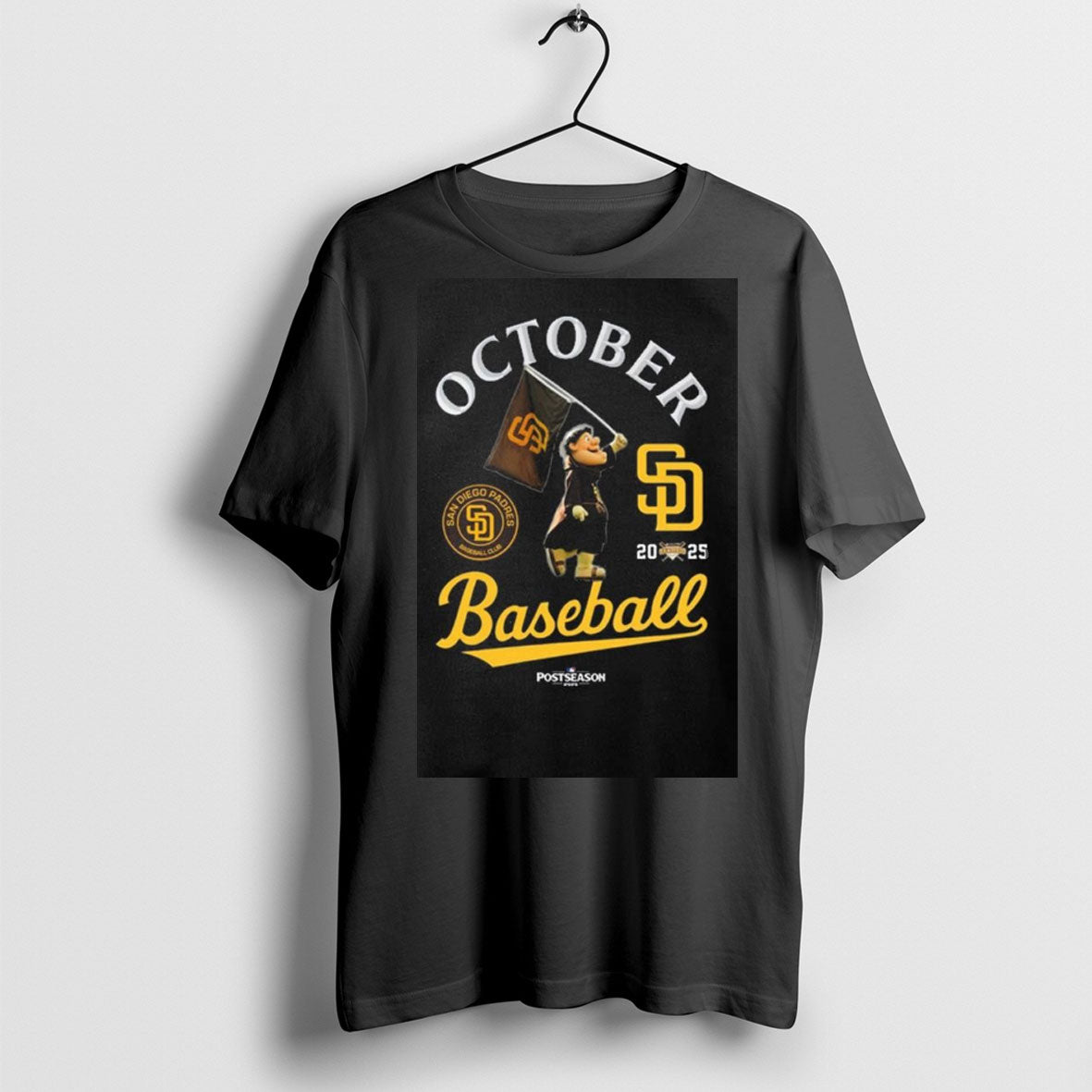 San Diego Padres Mascot October Baseball 2025 Postseason