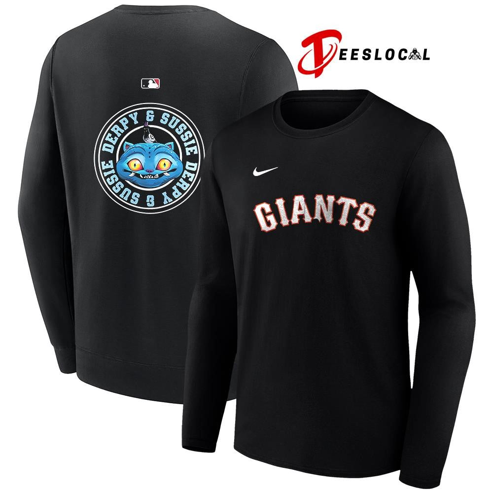 San Francisco Giants x K Pop Demon Hunters Derpy and Sussie cartoon shirt